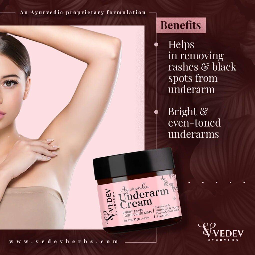 Ayurveda Underarm Cream "Nourishing, Brightening, and Even-Toning Solution" SKIN CARE My Store 