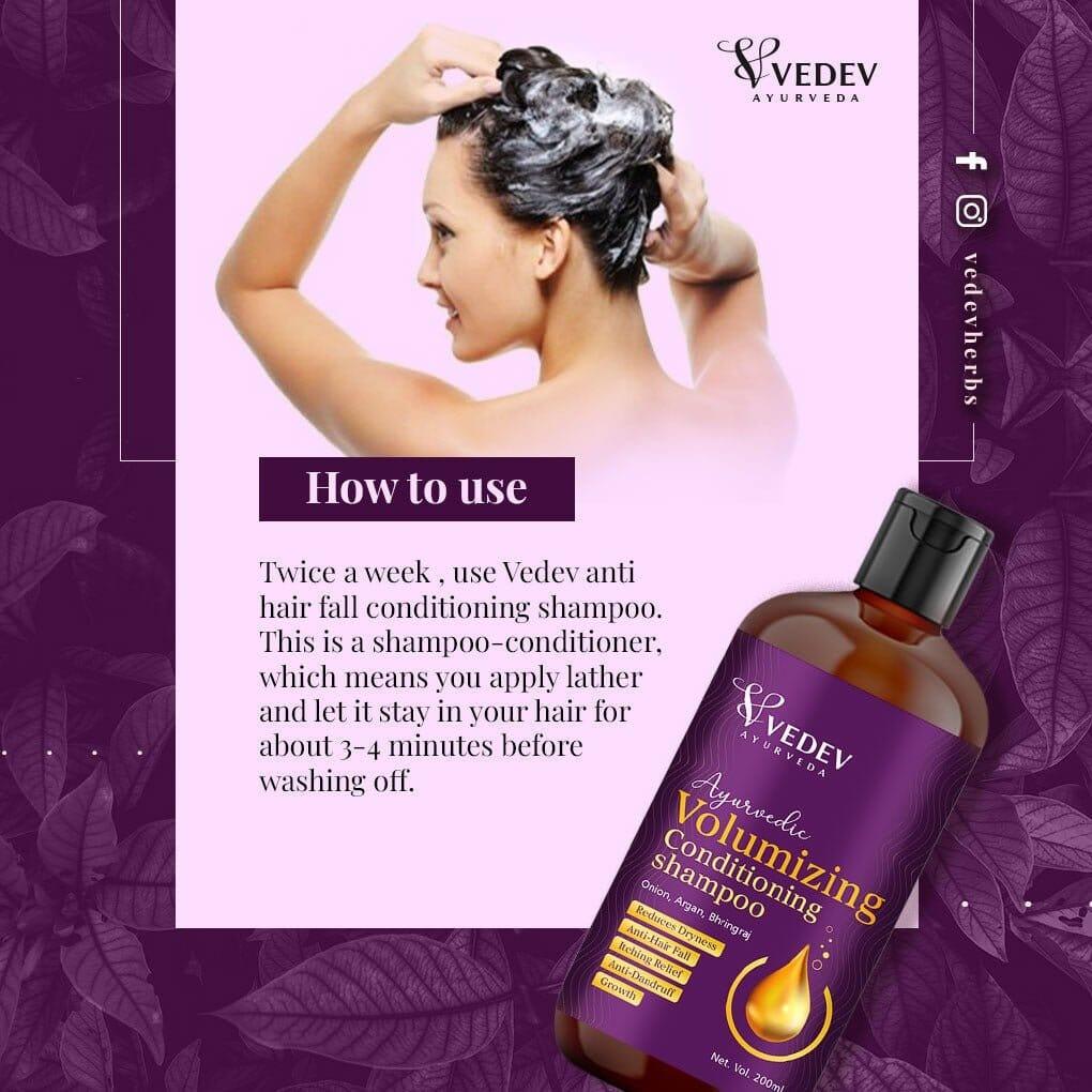 Ayurveda Volumizing Conditioning Shampoo HAIR CARE My Store 