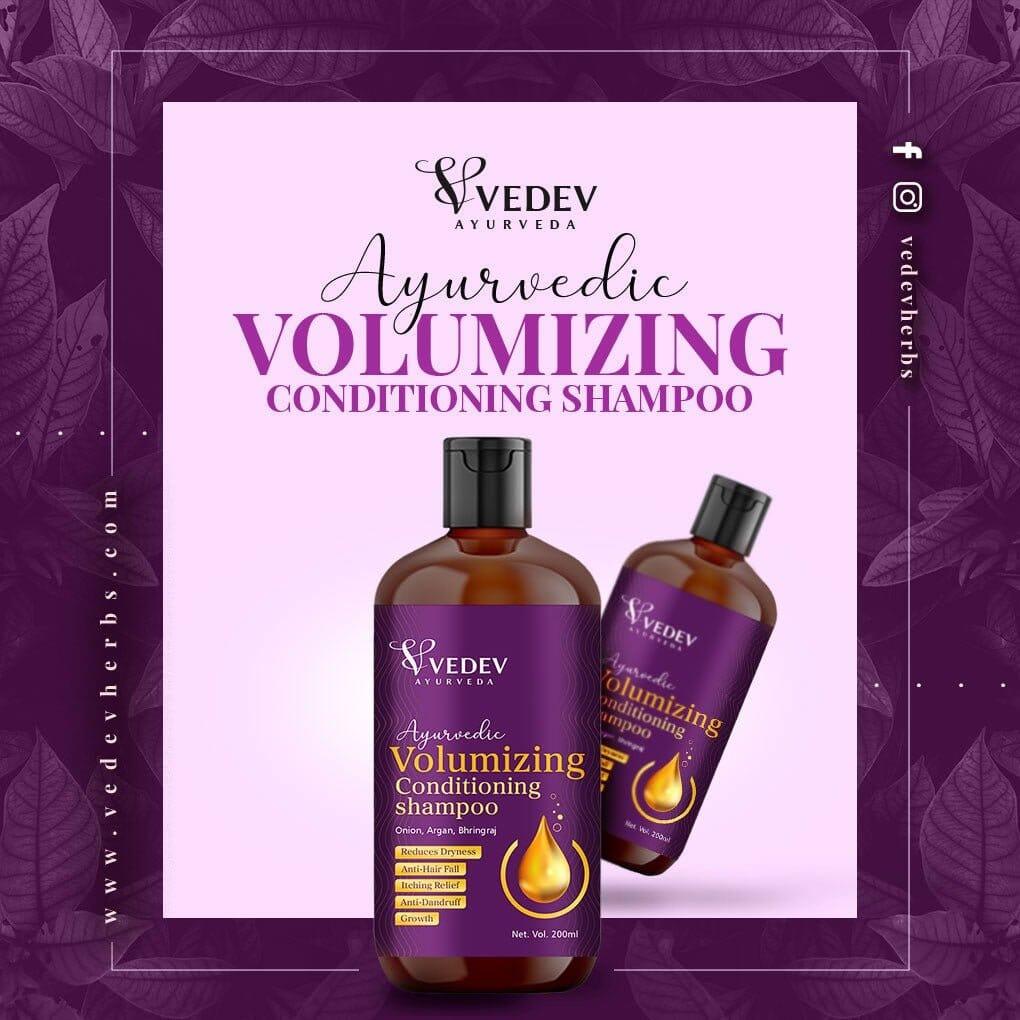 Combo Ayurveda Ayurveda Volumizing Conditioning Shampoo and Hyaluronic Foaming Face Wash My Store 